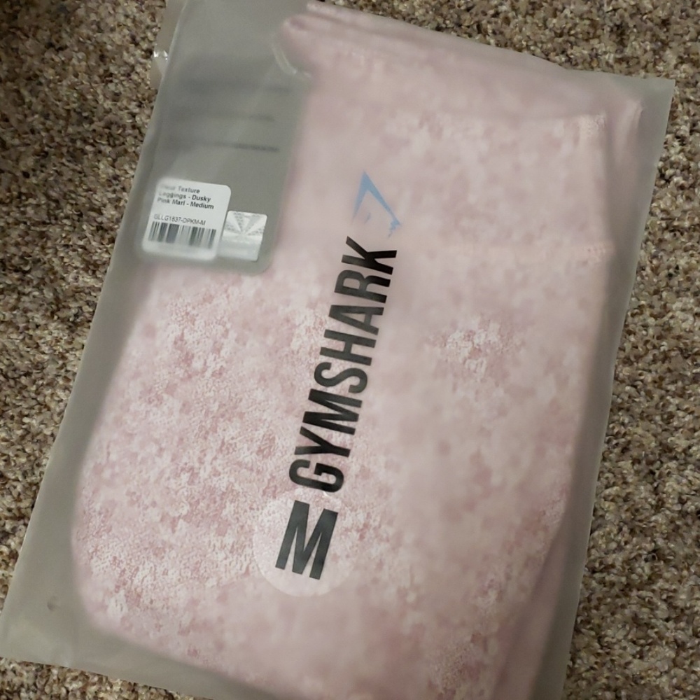 Fleur Texture LeggingsDusky Pink Marl - Picture 4 of 4